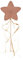 Billy loves Audrey BLA1011_MC Baguette Magique, Chocolat au Lait, Taille Unique