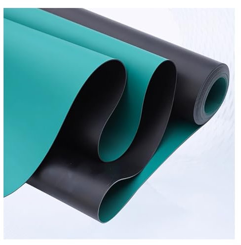 Antistatische Matte, ESD-Erdungspad, hitzebeständige ESD-Lötmatte, PVC-Werkbankmatte, 2 mm dick, antistatisch, for zu Hause oder die Arbeit(50x100cm)