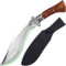 FULLHI Feststehende Klinge Jagdmesser, klassisches Modell Holzgriff Jagdmesser mit Etui für Camping Wandern Überleben Messer für Weihnachten&Thanksgiving Geschenke Männer Frauen (7,8 Gebogene Klinge)