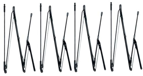 GALPADA 4sets Outdoor Umbrellas Accessories Replacement Canopy Ribs Repair Parts for Umbrella