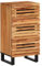 LAPOOH Sideboard 40x34x75 cm Massivholz Akazie, Kommode Schlafzimmer, Kommoden & Sideboards, Wohnzimmerschrank, Flur Kommode, Zimmer Möbel - 377550