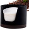 Kaffeefilterhalter - Kaffeefilter -Lagerbehälter, Espreso -Filter Organizer | Runder Espreso -Filterpapierhalter, Holzhäuser -Filterbehälter für Farmhause für Espreso -Hersteller