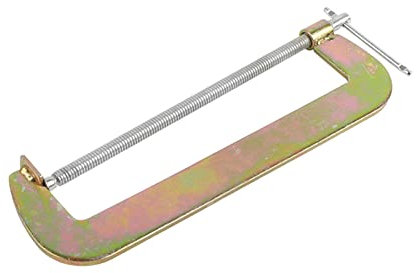 Heavy Duty C Clamp, 12 Inches G Clamp for Woodworking Welding Fixture with Hand Grip Holder (12 inches)