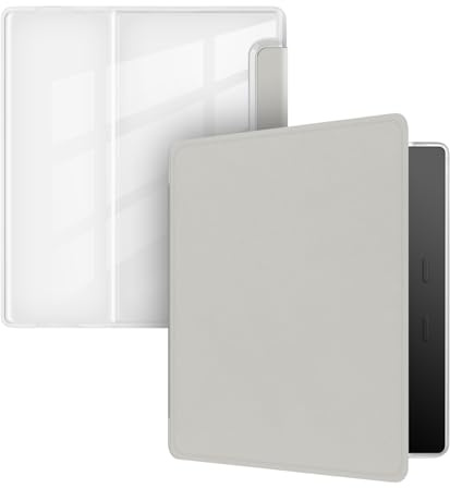 Case For 7 Kindle Oasis 10th Gen and 9th Gen 2019/2017 Release(Model: S8IN40/CM24WI),Ultra-thin and soft TPU transparent cover, lightweight and durable (7)