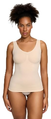 creamy fabrics Shaping Unterhemd Damen Bauchweg Top mit Bauchkontrolle