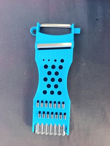 FS shop Pelapatate Multifunzione 7 in 1, Pelaverdure Julienne, in Plastica