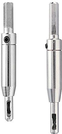 General Tools 290ST Self Centering Hinge Drill Bit Set, 2-Piece, Metal, 7/64”, 9/64”