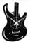 Instant Karma Clocks Wanduhr aus Vinyl Guitar Basso Rock Metal Punk Gitarre Musik