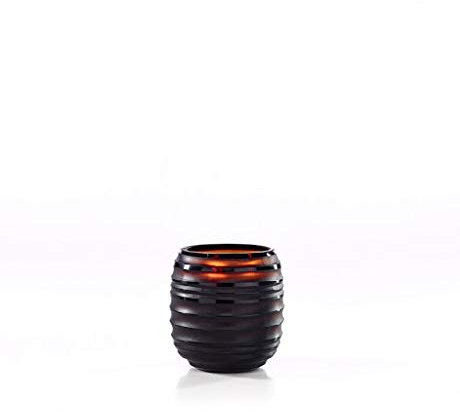 Onno Sphere Duftkerze, Glas, braun, S