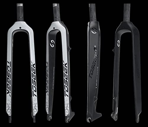 Forcella Ammortizzata 26 27.5 29 inch Leggero Fibra di Carbonio MTB Forcella Forcella di Sospensione Accessori Bicicletta E,29 Inch