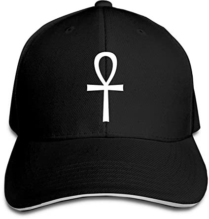 Alte ägyptische Ankh-Baseballmütze Sandwichmütze Dad Hat Retro Cowboyhut Denim Trucker Hat Sun Sports Cap Unisex