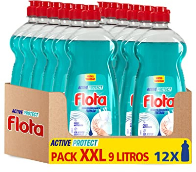 FLOTA | Lavavajillas Manual Active Protect 750 ML | Pack de 12 uds.