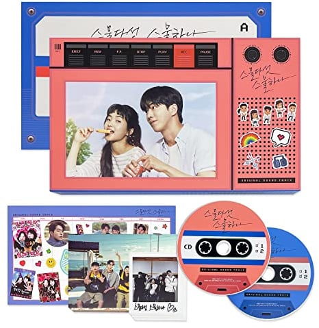 K-drama OST Album - [Twenty Five Twenty One] Hard Cover Out Box + Photobook + CD-R + Main Character Signs Polaroid + Picture of a trip to the sea + Deco Diary Sticker