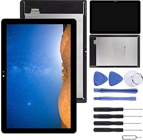 NB+ Touch Screen LCD Replacement For Amazon Kindle Fire HD 10 / HD 10 Plus 2021 11th Gen LCD Display Unit Digitizer Front Glass Panel Black with Tools