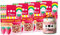 3Bears Overnight Oats - Edle Erdbeere, 4x400g vegane Porridgemischung mit Vollkorn-Haferflocken und Erdbeeren, vegan, ohne Zusatzstoffe & Industriezucker, nach eigener Rezeptur