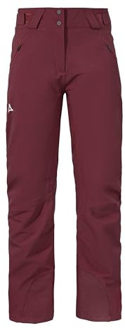 Schöffel Damen Ski Pants Weissach L Hose, Dark Burgundy, 48