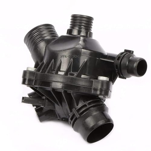 KUIPERAUTO Conjunto de carcasa de termostato 11537549476 compatible con BMW 128i E90 323i 325i 328i 330i 335i E60 525i 528i 530i 535i