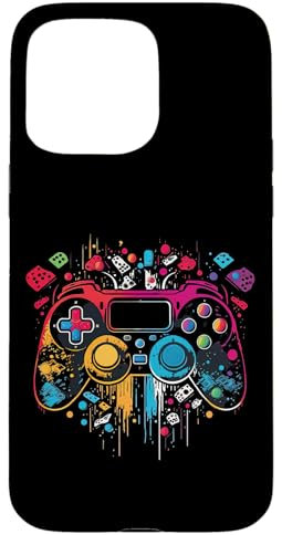 Gamer Aesthetic Graphic Gaming Video Games Boys Teens Kids Case for iPhone 15 Pro Max