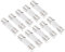 QUARKZMAN Fusible Retardé en Céramique 250V 5A 5mm x 20mm x 10Pcs pour Réparation D'Appareils Électriques, [Tonalité Argentée]