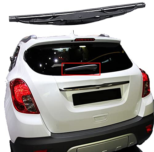 MengZJ 10 Automotive Scheibenwischer Rear Für Opel Mokka 2012 2013 2014 2015 2016 2017 2018 2019, Wischerblatt Wischerarm hinten Scheibenwischer Teile