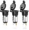 0XBIT Prise Allume Cigare, 3 Pièces Prise Allume Cigare Femelle Montés sur Voiture, 12V/24V Universel Allume Cigare, Adapté aux Voitures, Camions, Bateaux, Motos