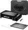 Taffstyle Gas Campingkocher Gaskocher Outdoor BBQ Tisch Grill Platte Notfallkocher Camping Herd 1 flammig Koffer Barbecue Tischgrill Grillplatte Gaskartuschen Gasflaschen Schwarz Kocher