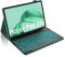 Occtingkind, Keyboard for Honor X8a, Case with Keyboard for Honor Pad X8a 11 Inch 2024, Magnetic Removable Bluetooth Keyboard for Honor Pad X8a, QWERTZ, USB C, Backlight, Dark Green