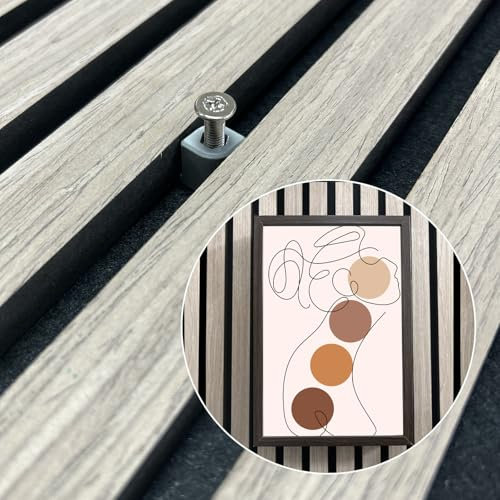 Haken für Akustikpaneele ohne bohren Akupanels Akustikwandpaneele Kein Bohren 4 Schraubhaken in einer Schachtel Akustikpaneele Zubehör