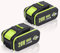 2 Pack 6.0Ah Battery for Worx, 20V Li-ion Replacement Battery for Worx Cordless Power Tools WA3551.1 WA3553 WA3553.2 WA3641 WA3572 WA3557 WX390 WX176 WX166.4 WX372.1 WG629E WA3760 WA3881