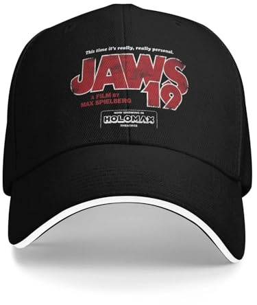 Herren Damen Mode Jaws 19 Sun Baseball Cap Sommer Y2k Cool Trucker Hut Für Männer Frauen Outdoor Gym Baseball Caps Unisex Geschenk