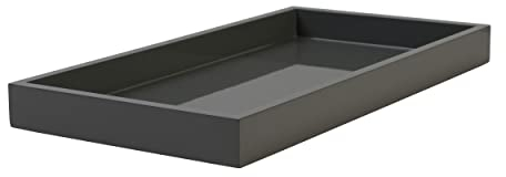 Gift Company [MM] [W] Spa, Tablett, S, rechteckig (40,4x21x3,5cm), Graphite