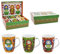Olymp 6 Tassen Set Kaffeebecher Matjoschka Matröschka 330ml Geschenkbox