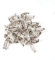 Broschennadeln Pins, 50 Stück Sicherheitsnadeln, Brosche Pin Backs Sicherheitsverschluss Bar Pin, für Schmuck Handwerk, 25mm