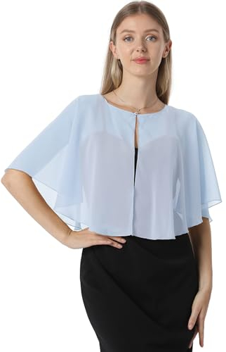 Hotshawl Damen Jkwp0001 Schal, himmelblau, One Size