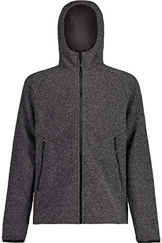 Maloja Herren Yulm Sweatshirt, Grau meliert, L