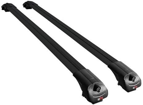 Omay Kompatibel mit Citroen Jumper 2007-2024 Relingträger ACE-1 Dachträger Gepackträger SCHWARZ