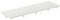 Ideal Standard - Ultra Flat New, Copripiletta in finitura per piatto doccia, Tappo scarico doccia originale, Bianco seta