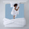 Degrees home - Teide - Coprimaterasso - Coprimaterasso 140 cm - Coprimaterasso con Cerniera - Coprimaterasso Antiacaro - Letto 140 cm - Blu