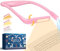 Liseuse Lampe de Lecture de Cou: Rechargeable Lampe Lecture au Lit, 3 Couleurs Liseuse LED Flexible Lampe Tour de Cou pour Livre Tricoter Couture Camping Réparation,Idee Cadeau Femme Homme Lecteur Ado