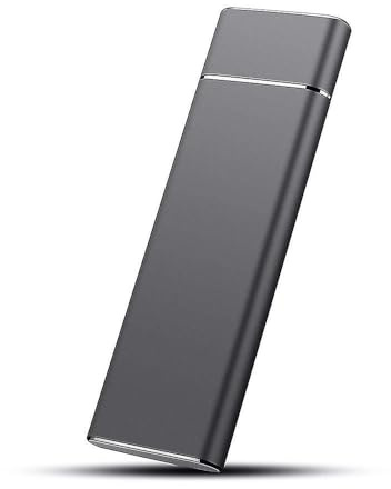 DUZZBEE 2TB M.2 NVMe SSD Enclosure, USB 3.2 Gen 2 10Gbps External Drive, Aluminum, Portable