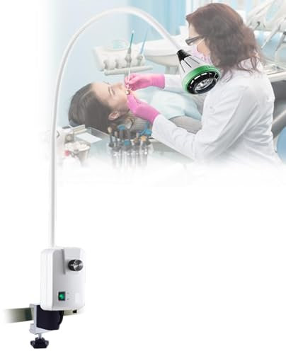 LED Chirurgische Medizinische Untersuchung Licht Justierbare Befestigung,Gynäkologische Untersuchung Schwanenhals Prüfung Licht, Orthopädie Dental Prüfung Licht Chirurgische HNO Schönheit Prüfung Lamp