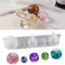 DIYBravo 3D Kugel Harz Formen Kleine Kugel Perlen Schmuck Herstellung Gießform Sphere Resin Mold Silikonform Epoxidharz für DIY Ohrringe Halskette Anhänger Deko (1 Stücke)