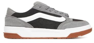 Vans Classic Trainers, Black and Grey, Rubber Sole, Skate Style, grey, 9.5 UK