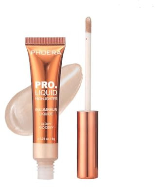 ONEKLIK Phoera Highlighter Makeup Long Lasting Make up Liquid Highlighter – 303 Soft Pink