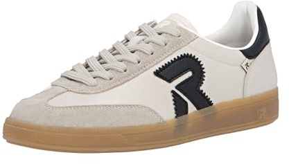Rieker Women's Lace-Up Shoes in White, Beige 60, 6 UK