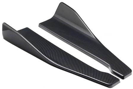 Heckspoiler Für B&MW E90 E46 F20 F30 E39 G20 Auto Heckstoßstange Spoiler Diffusor Split Extension Protector Zubehör(Carbon)