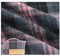 AMateschitz Karierter Baumwollstoff Tartan Stoff aus 100% Baumwolle Karo Muster Baumwolltuch Weihnachten Plaid Stoffpakete Patchwork Quadrate Meterware für Nähen Quilt DIY Schwarz Rosa 1M*150CM