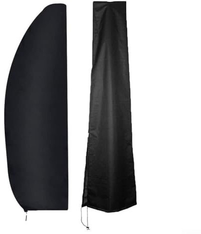 Parasol Cover for Garden Umbrellas 420D Fabric Protection with Windproof Design (190 * 30 * 50cm)
