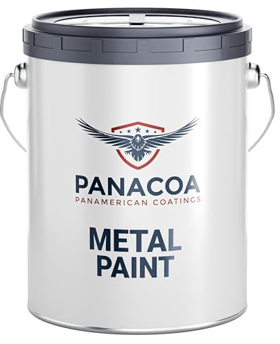 PANACOA Metallschutzlack 3in1 Metalllack Metallfarbe Rostschutzfarbe l Grün 2,5L