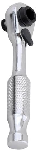 Tournevis à cliquet de précision avec 72 dents 2 en 1 adaptateur de clé à douille Outil compact Taille de 6 à 35 mm Matériaux à cliquet pratique Clé à douille Tournevis de qualité